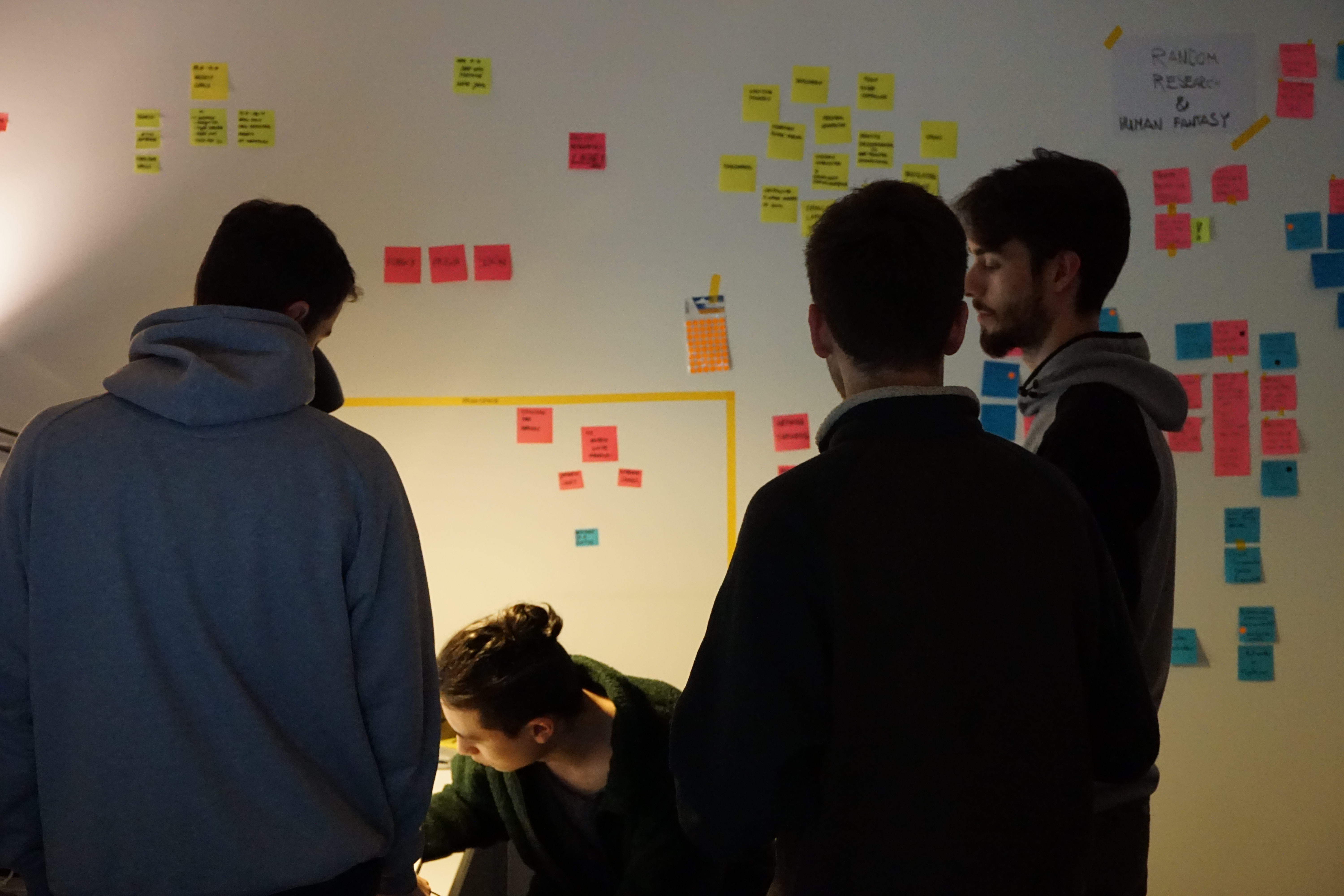 A late-night team meeting I was facilitating