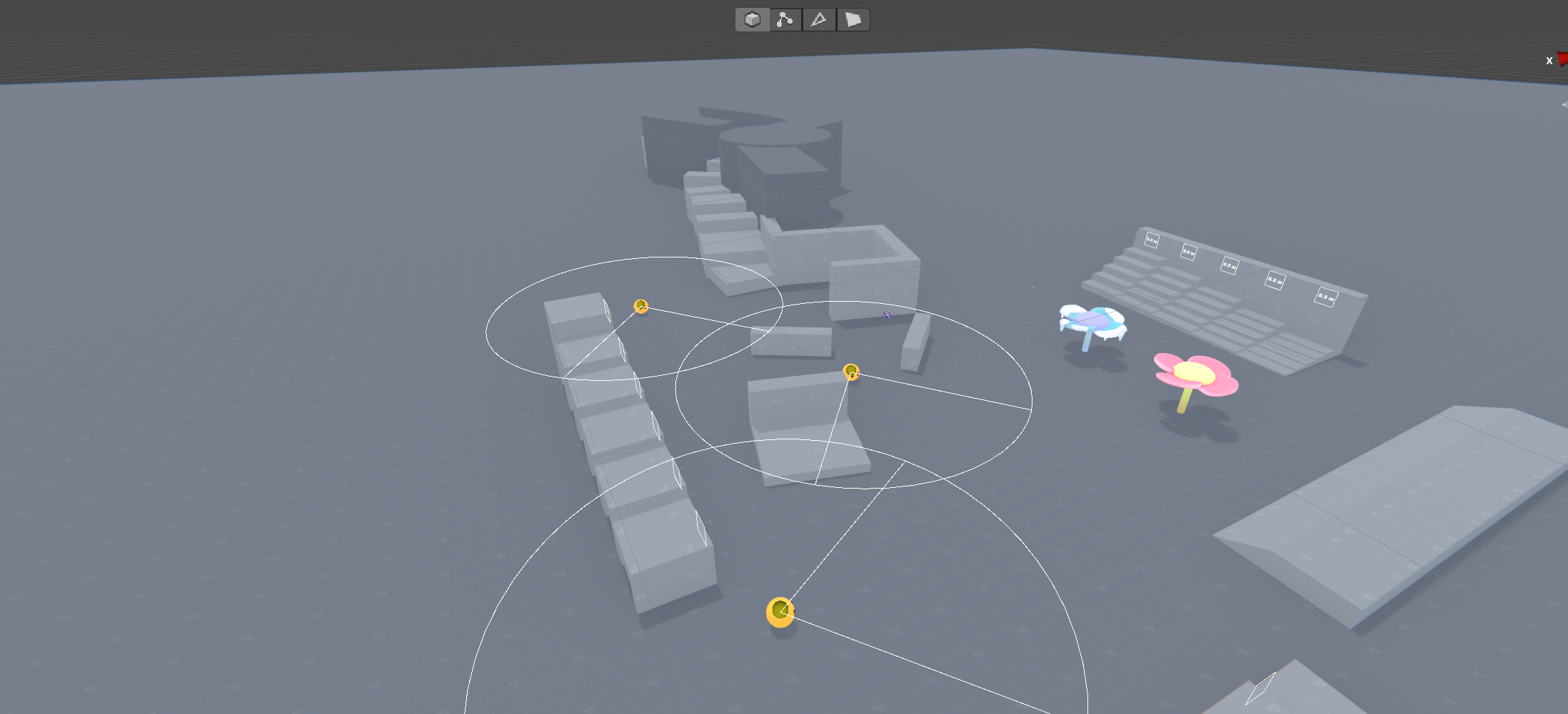 Debugging gizmos for NPC viewcones
